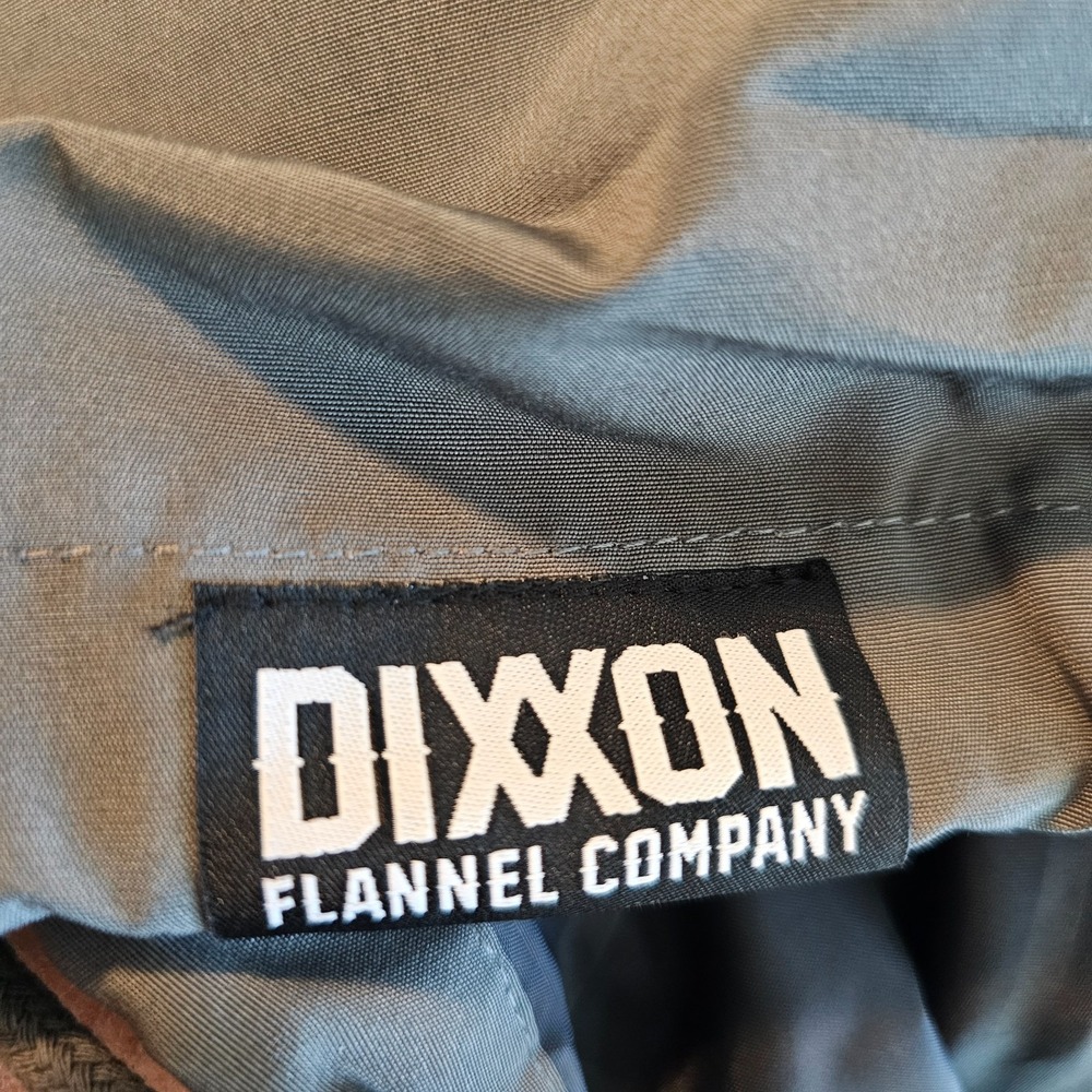 DIXXON Flannel Co. Coaches Jacket Mens 3X Gray Snap Front Workwear NEW - Picture 5 of 11
